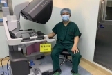 我院妇科成功完成江苏省第一台达芬奇机器人妇科手术直播