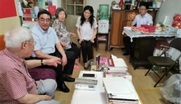 传承百年薪火 不忘使命初心——医师节前夕，院领导看望慰问老医师