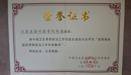 近期我院党建工作获得诸多殊荣