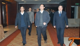 黄祖瑚副厅长来我院慰问江苏省第九期援圭亚那医疗队队员