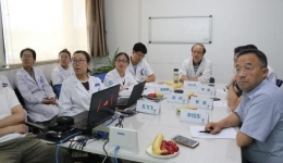 我院肿瘤科联合举办院间网络视频肺癌MDT