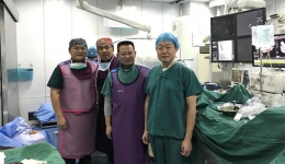 我院心内科电生理团队成功完成房颤治疗新技术