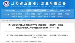 喜报：我院在十三五“科教强卫工程”评审中再传捷报