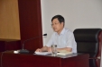 高扬信仰旗帜凝聚奋进力量 为医院的建设发展建功立业——院长为一总支四支部讲授专题党课