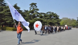 我们的节日——“青松寄遥思，清明怀先烈”我院组织开展清明祭扫活动
