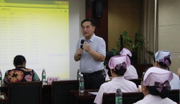 门诊部举行“健康宣教月”之讲课比赛