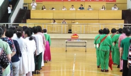 我院离退办联合徐州医科大学离退办举办2018年老年健身运动会