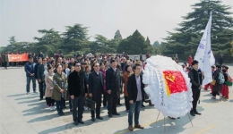 我们的节日——我院举行清明祭扫活动