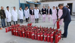 西院组织开展冬季消防安全演练活动