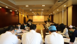 我院召开新型冠状病毒感染的肺炎防治工作专题会议