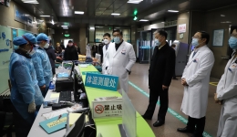 书记带队开展物资核查和安全检查