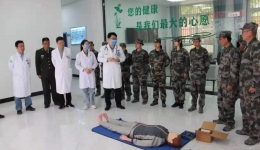 一总支二支部联合徐州第五干休所开展双拥共建党史学习教育