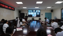 我院召开援藏、援疆中秋线上座谈会并慰问家属