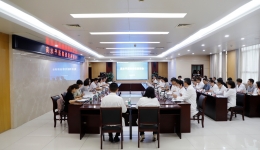 省人大科教文卫委领导来我院调研高水平医院建设工作