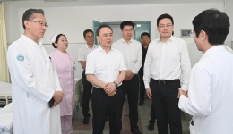 市委书记宋乐伟来我院调研指导工作