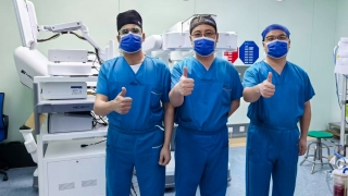 甲乳外科开展区域首例机器人乳腺癌根治术，科室全面迈入机器人时代